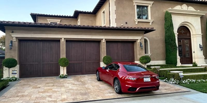 Luxury Brown Carriage Style Garage Doors Somerville NJ